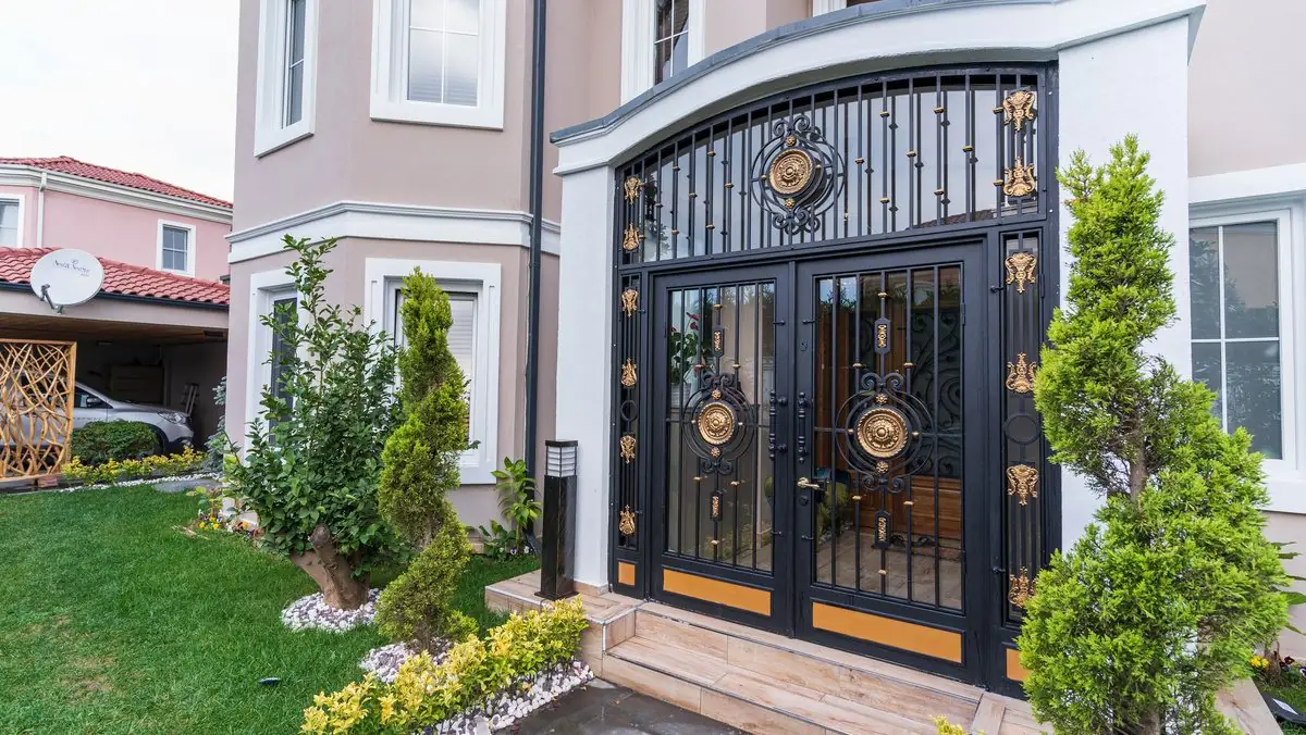 Ferforje villa giriş kapısı imalatı